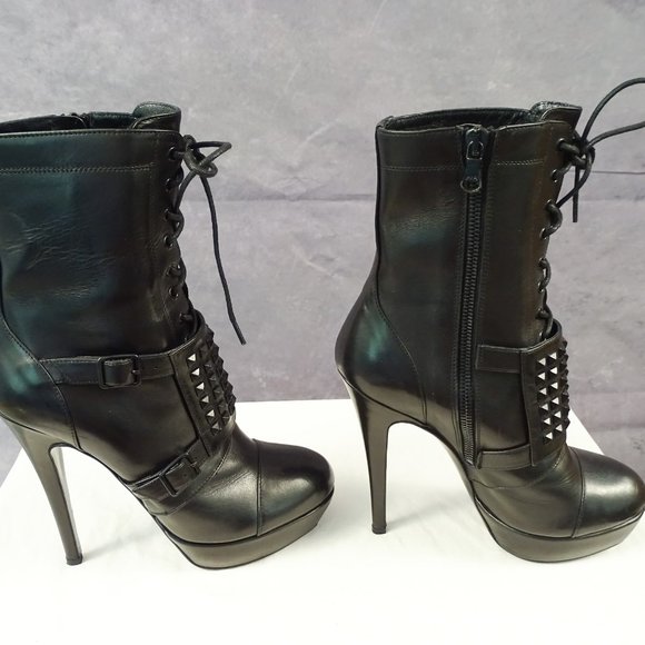 Rock & Republic Black Heeled Boots - Picture 4 of 9